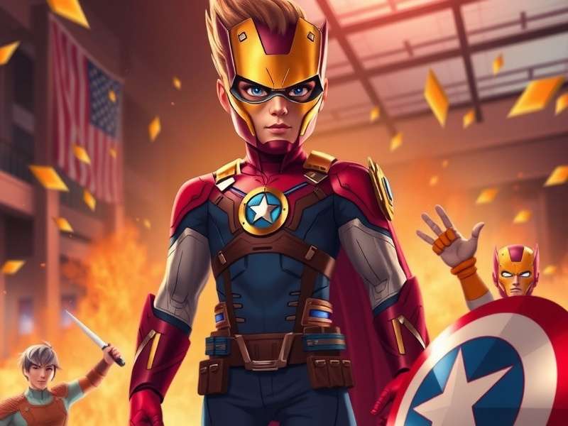 Main Hero Character from Asafoetida Avengers Asafoetida Avengers Hero Character